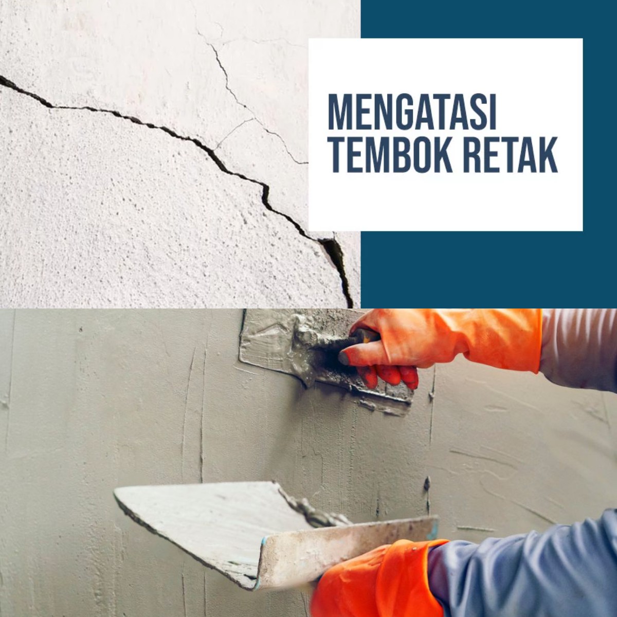 Punya Tembok Retak? Begini Cara Mengatasinya Tanpa Biaya Mahal!