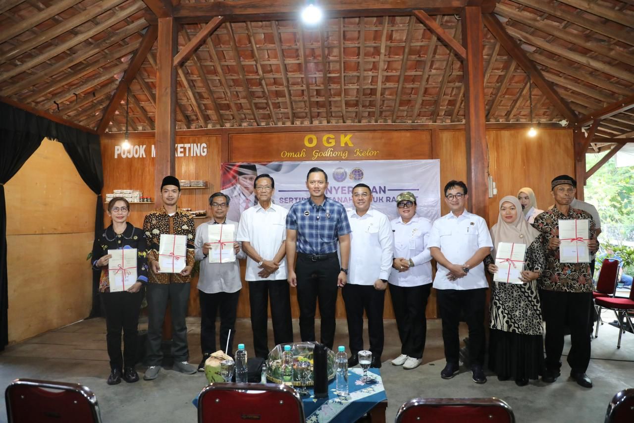 ATR/BPN Perkuat Sinergi Percepatan Pendaftaran Tanah di Gunungkidul