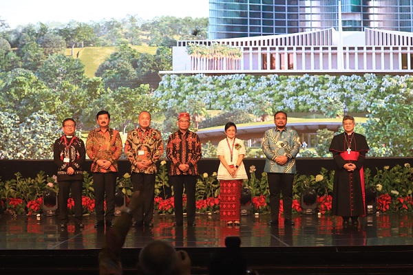 Menteri Agama Yaqut Hadiri Perayaan Natal Nasional 2022