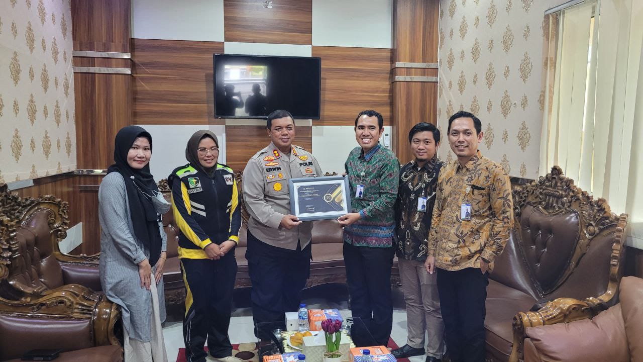 Kunjungi Mapolres Pagar Alam, BPJS Kesehatan Lubuk Linggau Bahas Program JKN-KIS