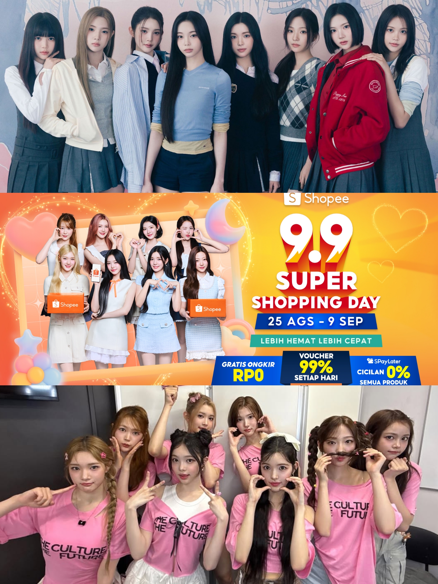 Iklan Terbaru Shopee 9.9 Super Shopping Day Bersama Hearts2Hearts Bikin Netizen Gak Bisa Move On!