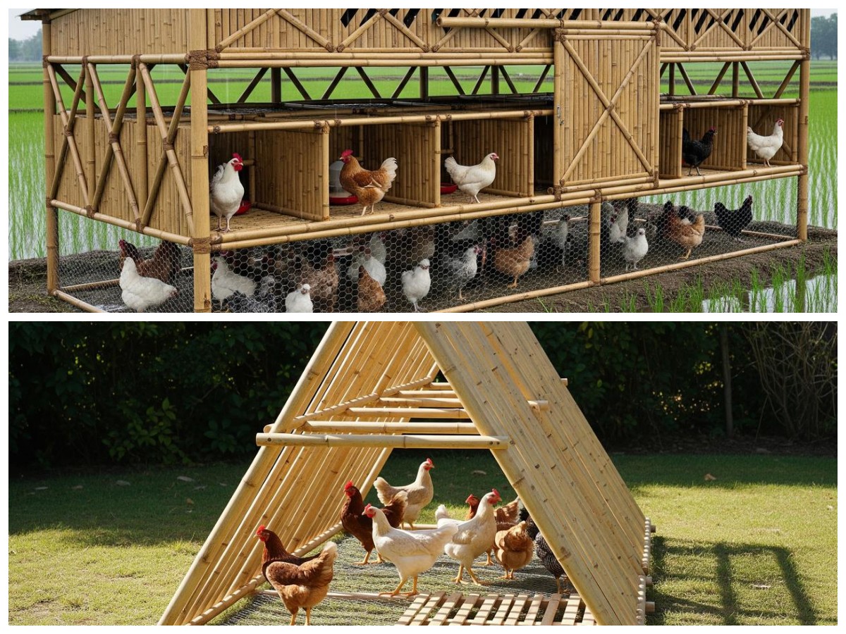 5 Inspirasi Kandang Ayam Bambu Modern: Praktis, Estetik, dan Cocok untuk Ternak Rumahan