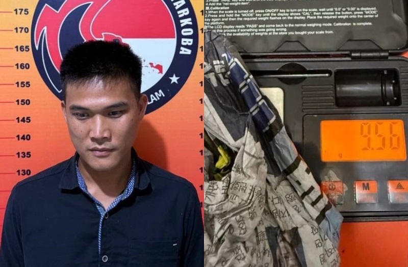Simpan Sepaket Ganja 9.56 Gram, Asten Mengaku Untuk Pake Sendiri