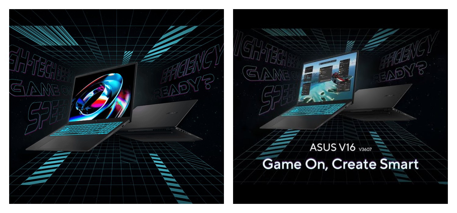 Laptop ASUS V16 V3607 Hadir di Taiwan, Usung Teknologi Masa Depan