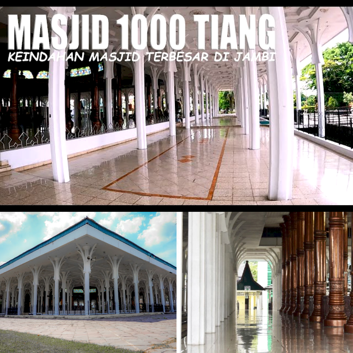 Mengupas Sejarah Singkat Masjid 1000 Tiang Di Jambi, Begini Kisahnya!