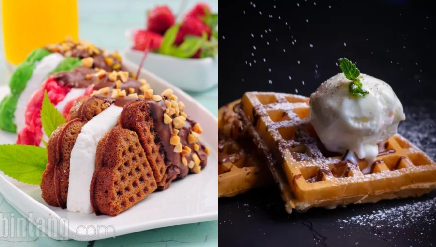 Waffle Nikmat dengan Ice Cream, Resep Mudah untuk Pencinta Camilan Manis