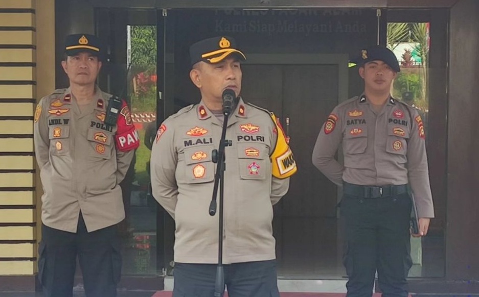 Tingkatkan Citra Polri, Begini Arahan Kompol M Ali Asri kepada Jajaran