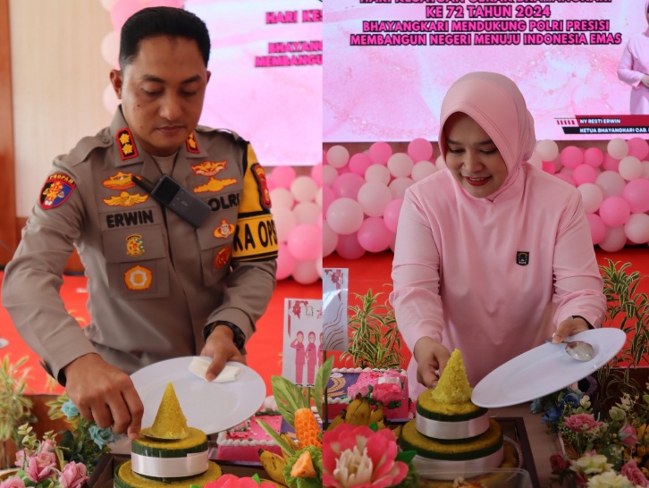 Peringati Hari Bhayanglari ke 72,  Gelar Tasyakuran Pemotongan Tumpeng dan Gelar Baksos