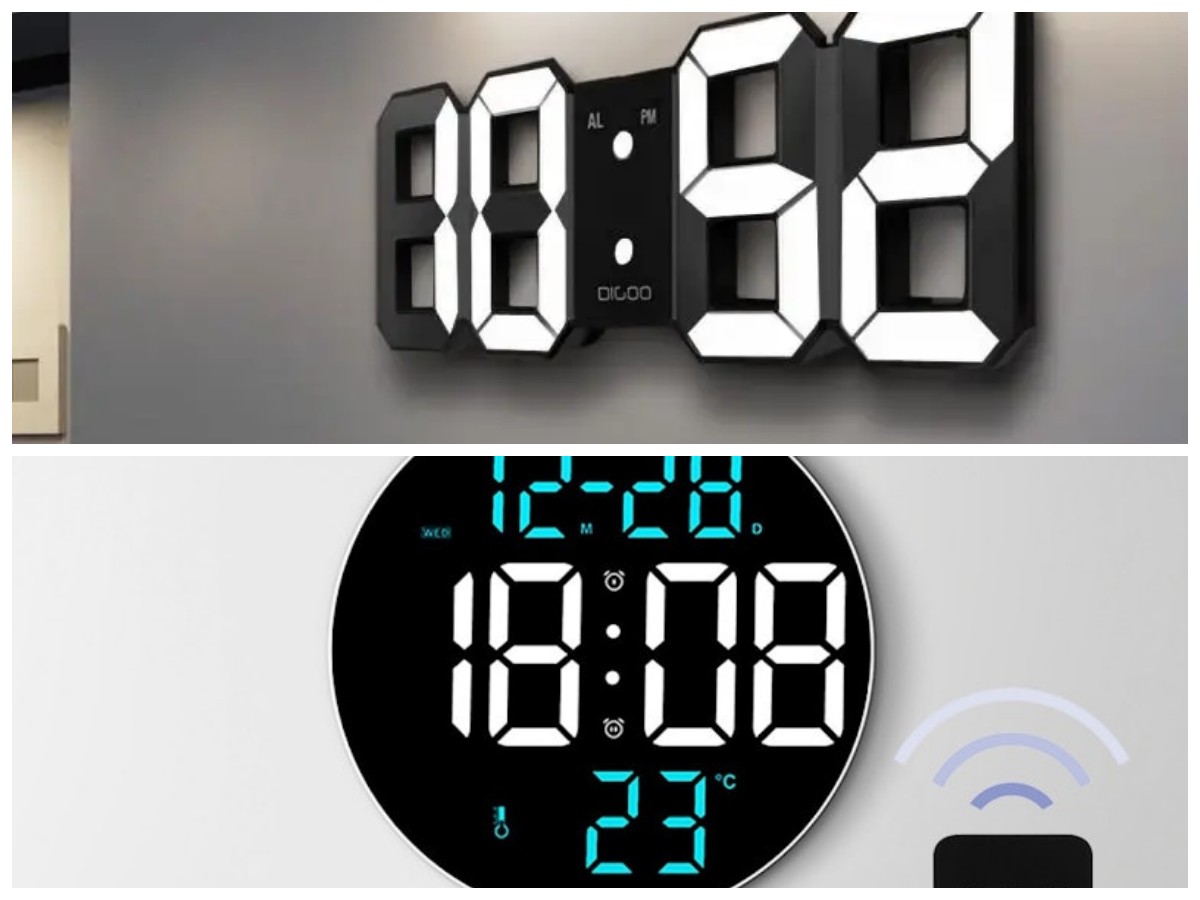 Rumah Terasa Lebih Canggih! 5 Rekomendasi Jam Dinding Digital Modern + Cara Memilihnya