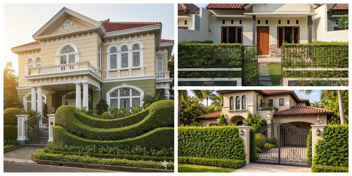 Rumah Hijau dan Adem: 8 Model Pagar Teh-Tehan yang Estetik untuk Hunian Modern