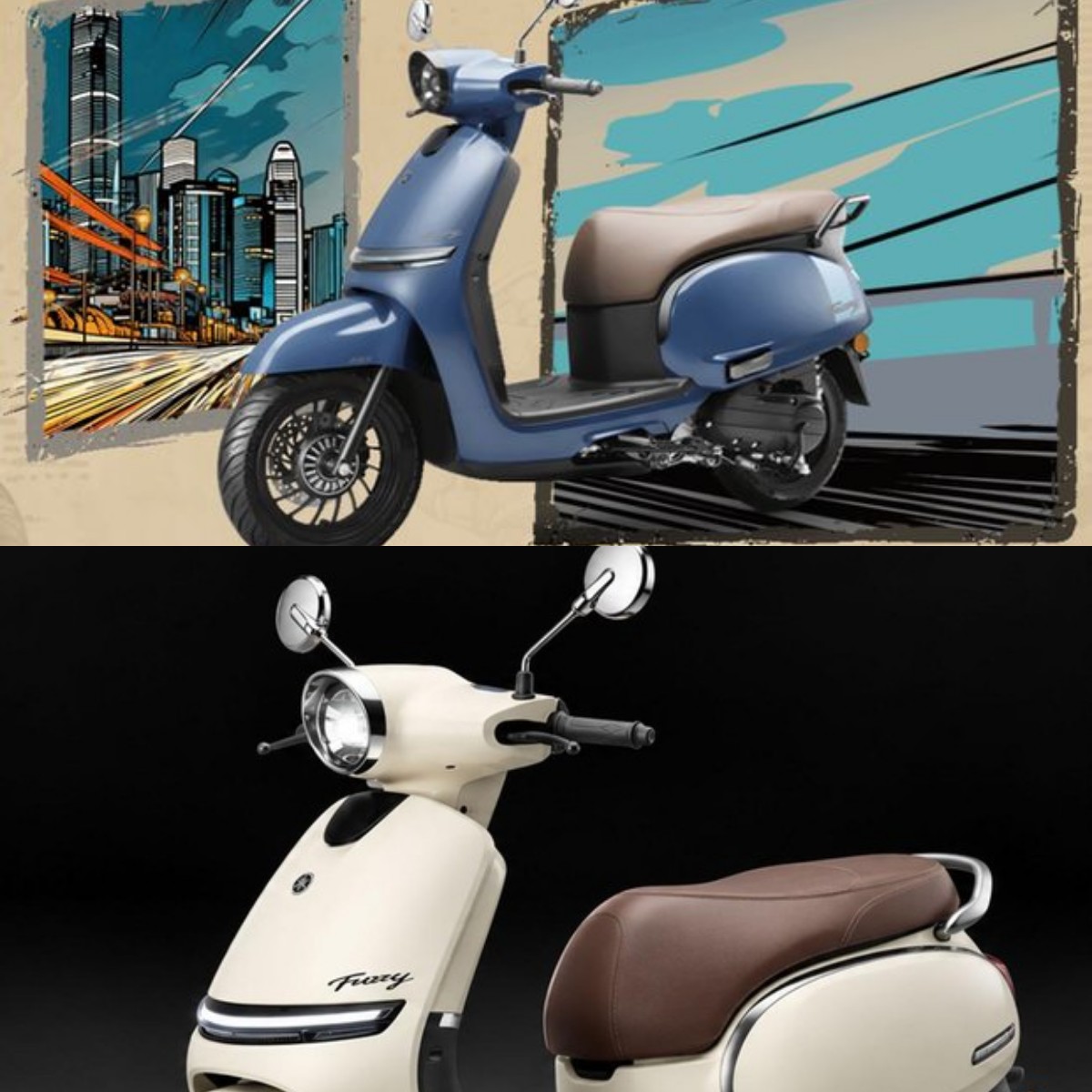 Yamaha Fuzzy 125 Meluncur, Skutik Retro dengan Teknologi Hybrid dan Fitur Premium, Begini Spesifikasinya!