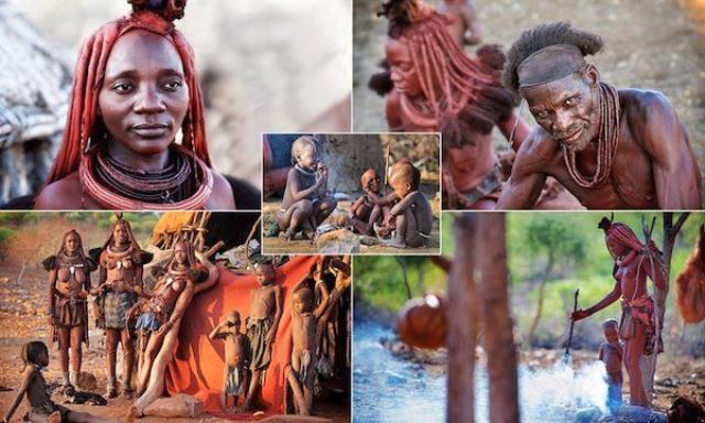 Tidak Pakai Air, Bagaimana Cara Wanita Suku Himba Mandi Asap dan Layani Tamu Suami!