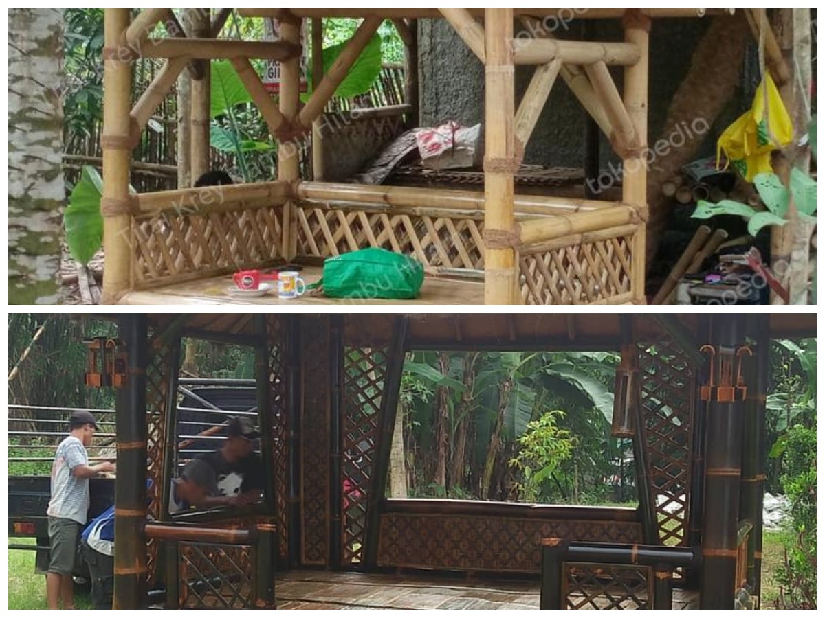 Desain Saung Bambu Kekinian: Tradisional Elegan, Nyaman untuk Santai