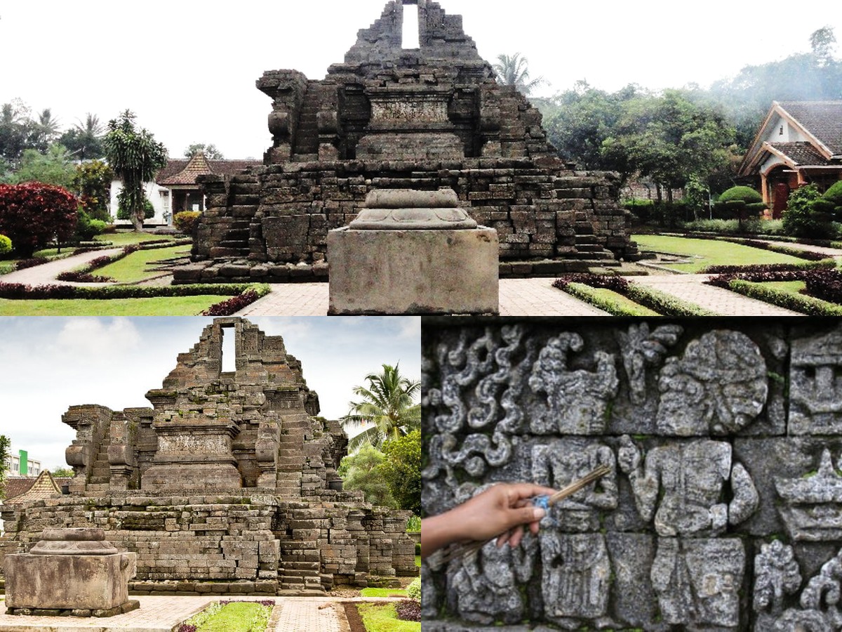 Sejarah relief Candi Jago Memadukan Corak Hindu-Buddha dan Peninggalan Kerajaan Mana?
