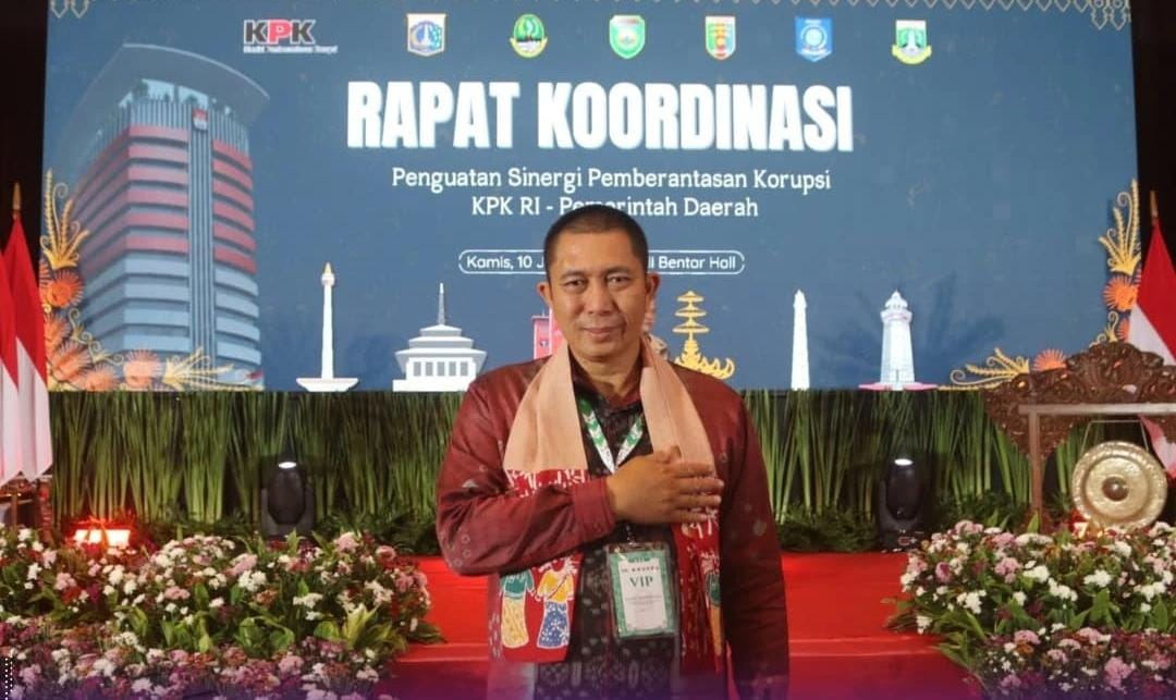 Rapat Koordinasi Bersama KPK RI, Walikota Pagar Alam : Perkuat Sinergi Pemberantasan Korupsi di Daerah