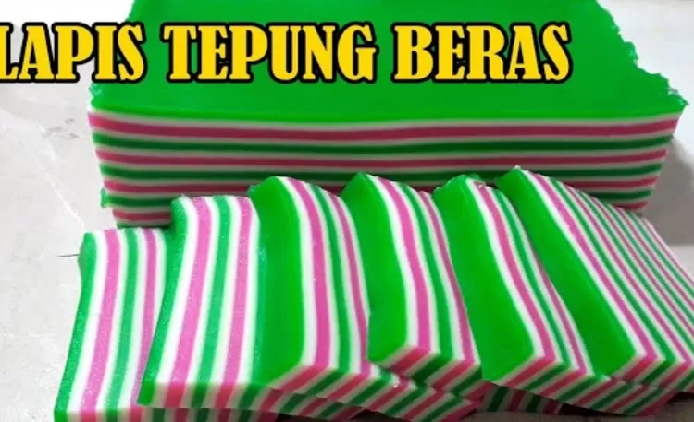 Mau Coba Kue Lapis Tepung Beras yang Lezat dan Cantik? Jangan Sampai Ketinggalan!