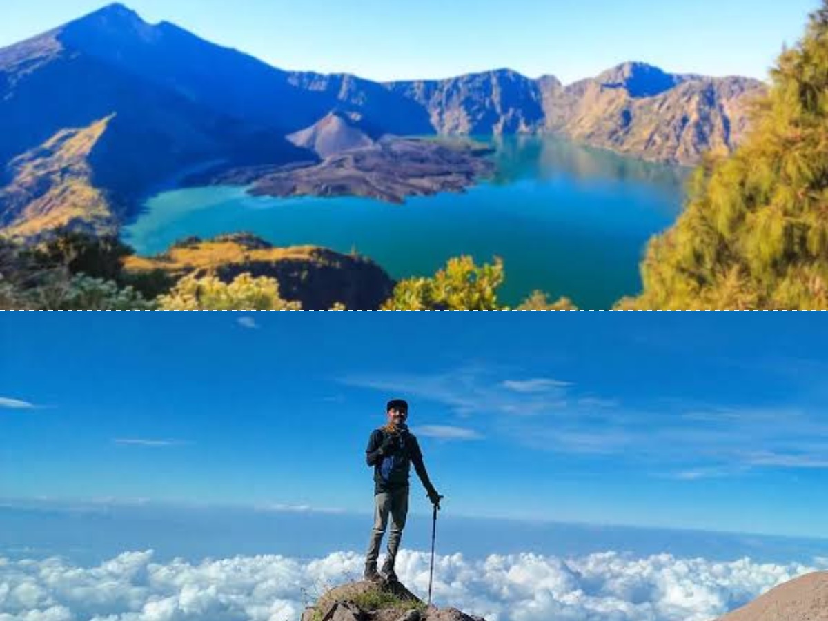 Menelusuri Sejarah Gunung Rinjani, Profil dan Letusan Gunung Tertinggi di Pulau Lombok