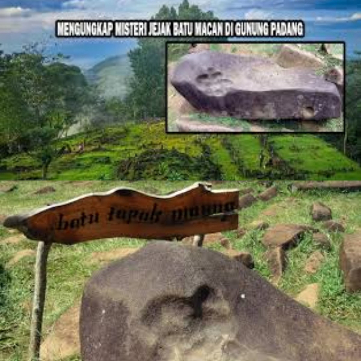 Mengungkap Keajaiban Batu Macan di Gunung Padang: Apa yang Bisa Kita Pelajari dari Jejak Kaki Kuno Ini?