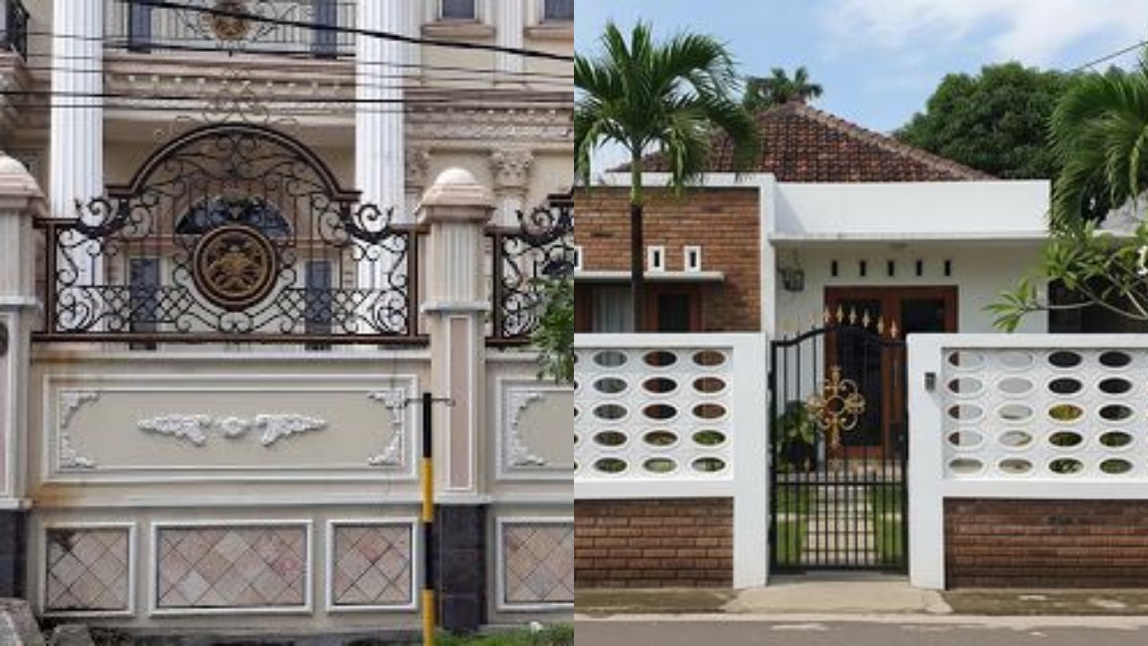 Model Hunian Sederhana dengan Pagar Klasik yang Bikin Fasad Lebih Berkarakter!