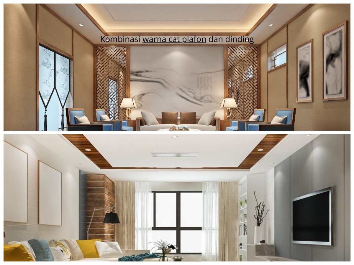 Inspirasi 12 Perpaduan Warna Plafon–Dinding untuk Tampilan Ruangan yang Estetis dan Nyaman