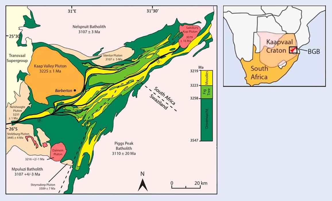 Menggali Jejak Gempa Bumi dan Awal Kehidupan di Barberton Greenstone Belt