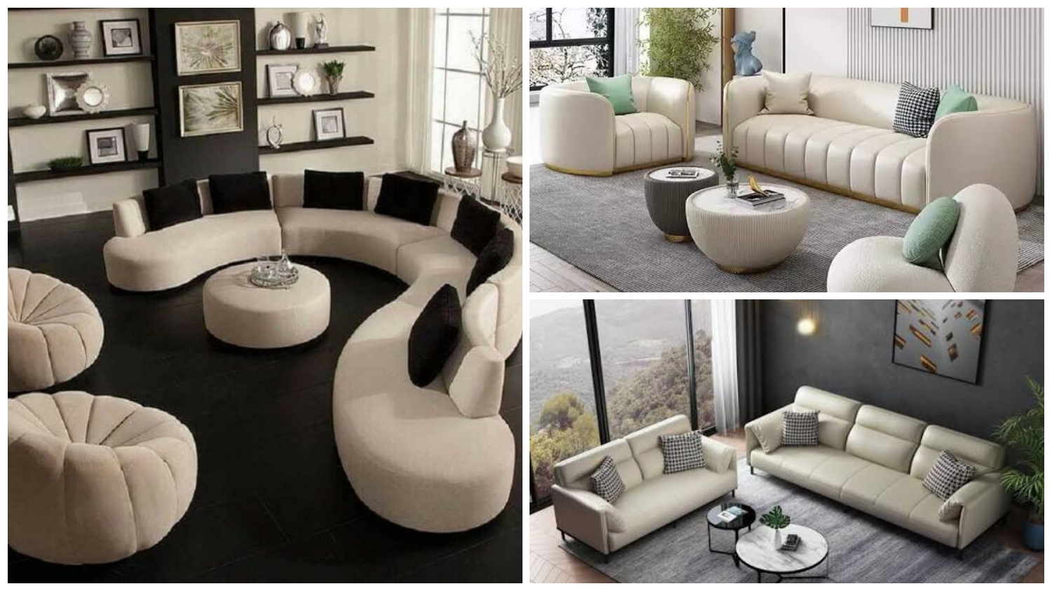Ruang Tamu Makin Stylish: 11 Model Sofa Bundar yang Elegan dan Nyaman