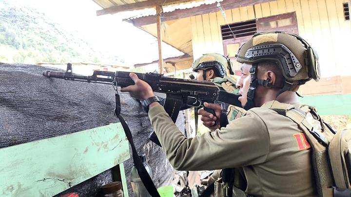 Aparat Gabungan TNI Halau Serangan TPNPB-OPM di Intan Jaya, Dari Kelompok Bagubau dan Keny Tipagau