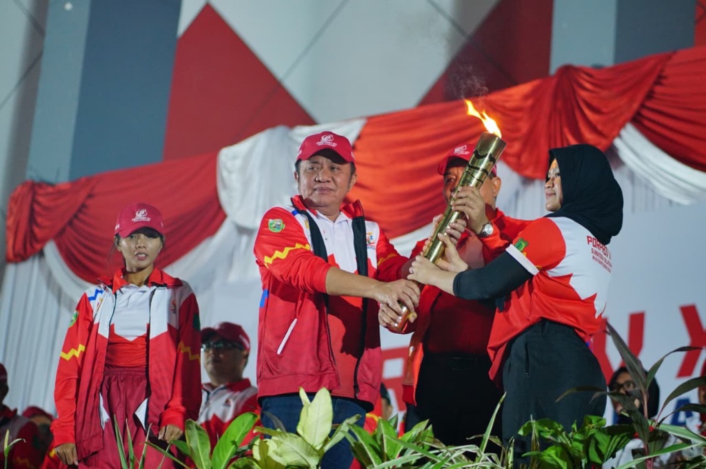 Resmikan Porprov Sumsel 2025, Herman Deru : Junjung Tinggi Fair Play dan Sportivitas Bertanding 