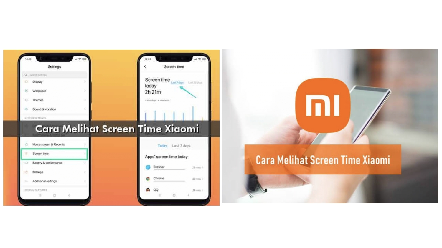 Atur Waktu Penggunaan! Begini Cara Cek Screen Time di HP Xiaomi