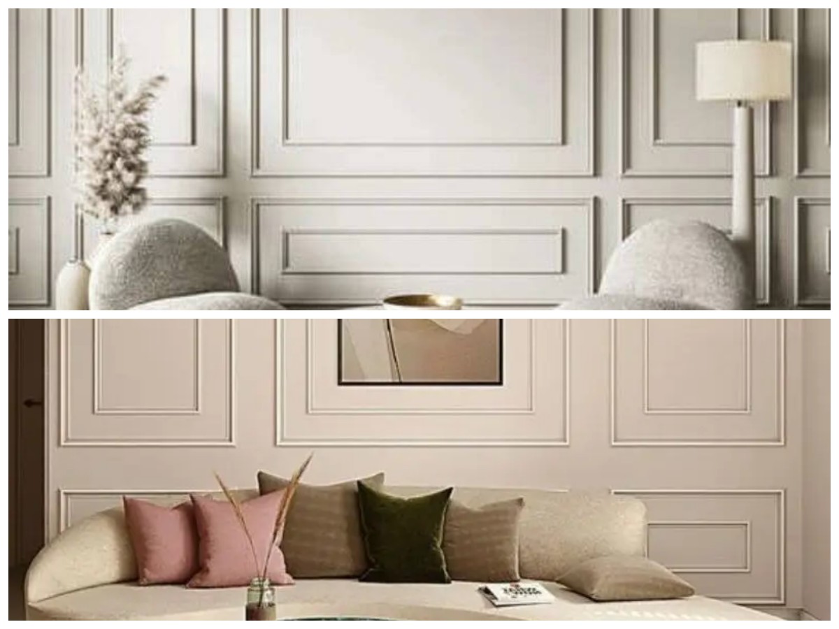 Ciptakan Keanggunan di Ruang Tamu Minimalis dengan 10 Desain Wall Moulding Menawan