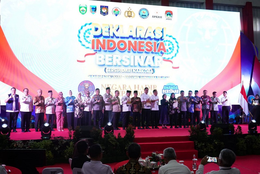 Wawako Pagar Alam Hadiri Deklarasi Indonesia Bersinar