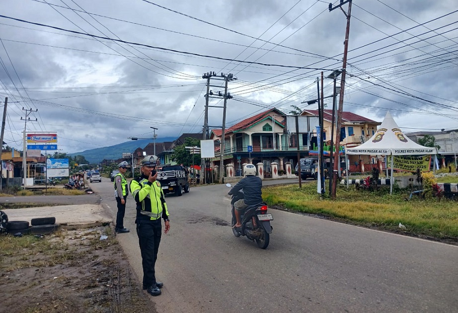 Respon Cepat Satlantas Polres Pagar Alam Cegah Aksi Balap Liar