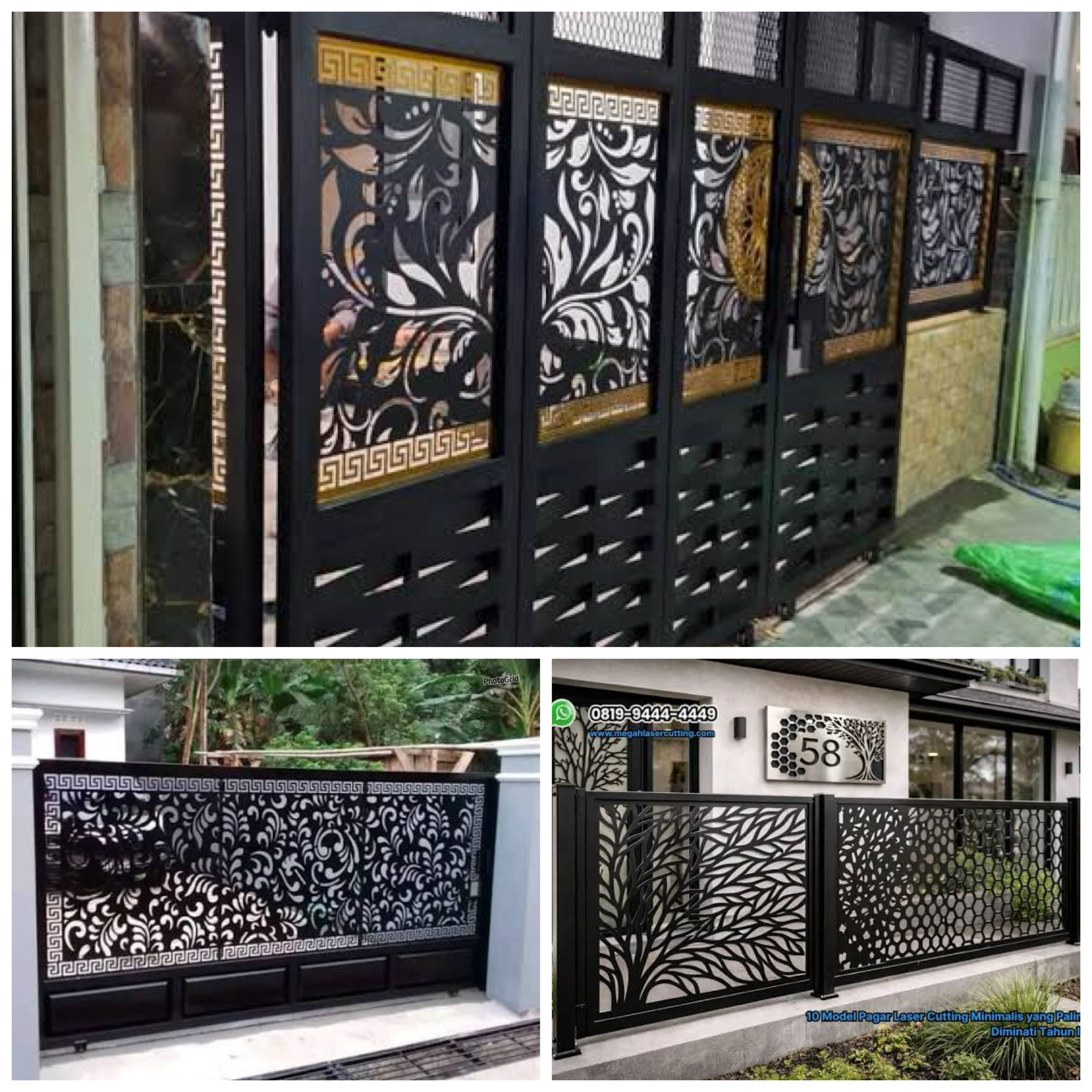 Inspirasi Pagar Laser Cutting 2026: Desain Modern, Kisaran Harga, dan Cara Memilih yang Tepat!