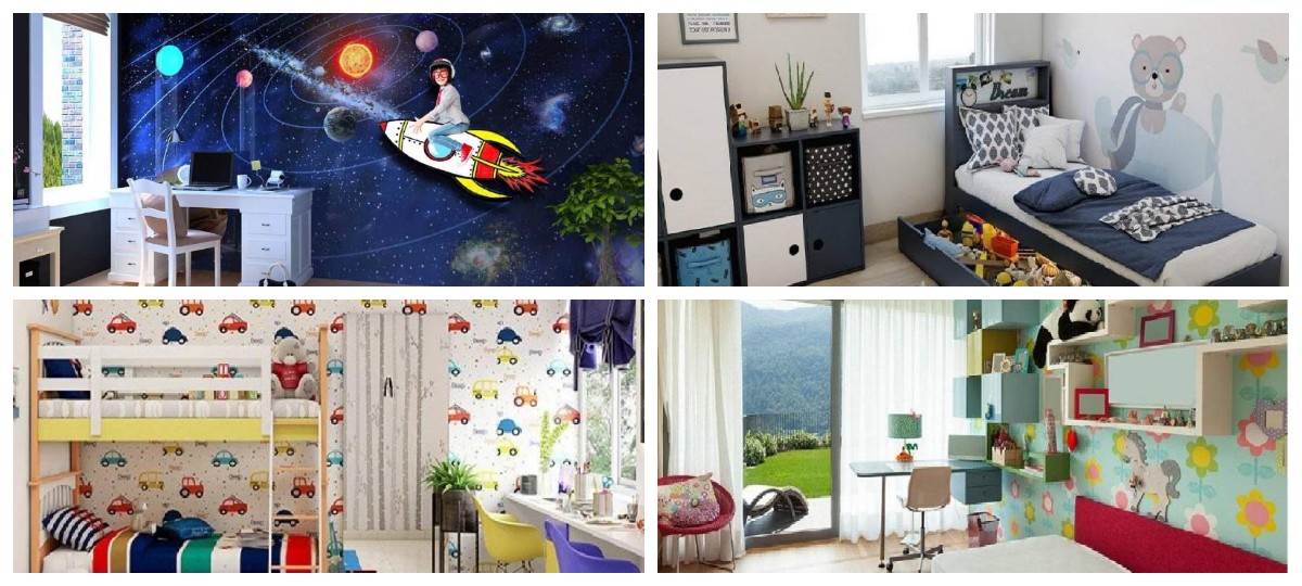 Ubah Kamar Jadi Dunia Imajinasi: Ide Wallpaper Kamar Anak Penuh Warna