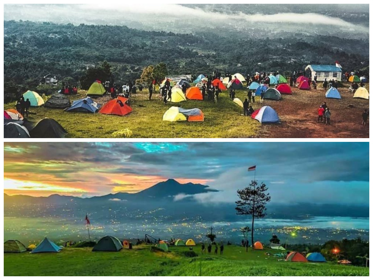 Melihat Cantiknya Negeri Awan dan Golden Sunrise di Bukit Alas Bandawasa Cigombong, Spot Camping Terbaik!