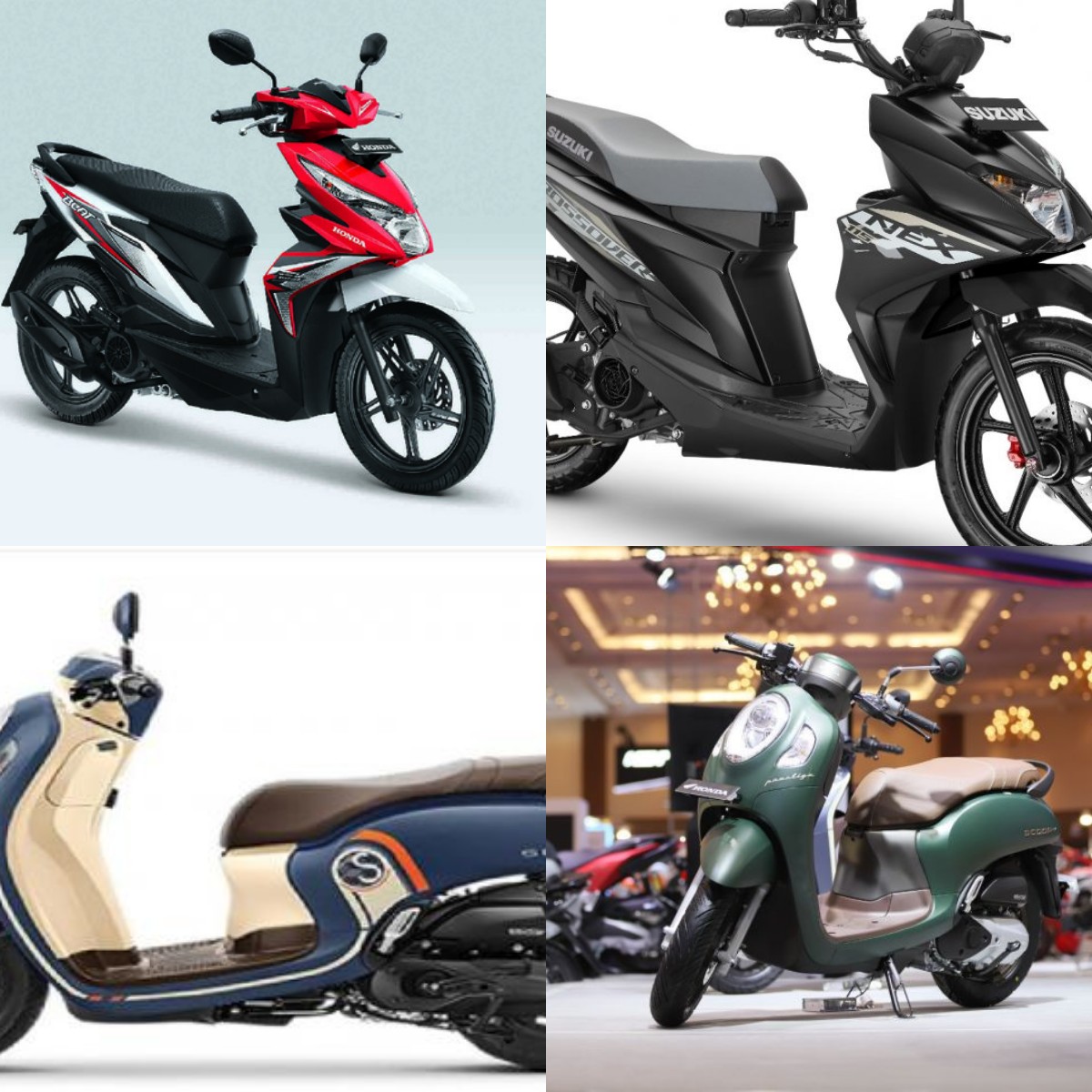 Cocok Untuk Jalan Harian, Ini Dia Rekomendasi Motor Matic Paling Irit!