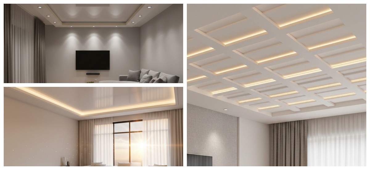 12 Ide Plafon PVC untuk Ruang Tamu, Solusi Sederhana tapi Tetap Terlihat Mewah