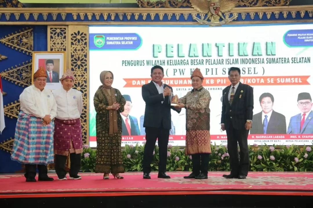 Gubernur Sumsel H Herman Deru Harapkan PW KB PII Turut Sukseskan Gerakan Sumsel Mandiri Pangan
