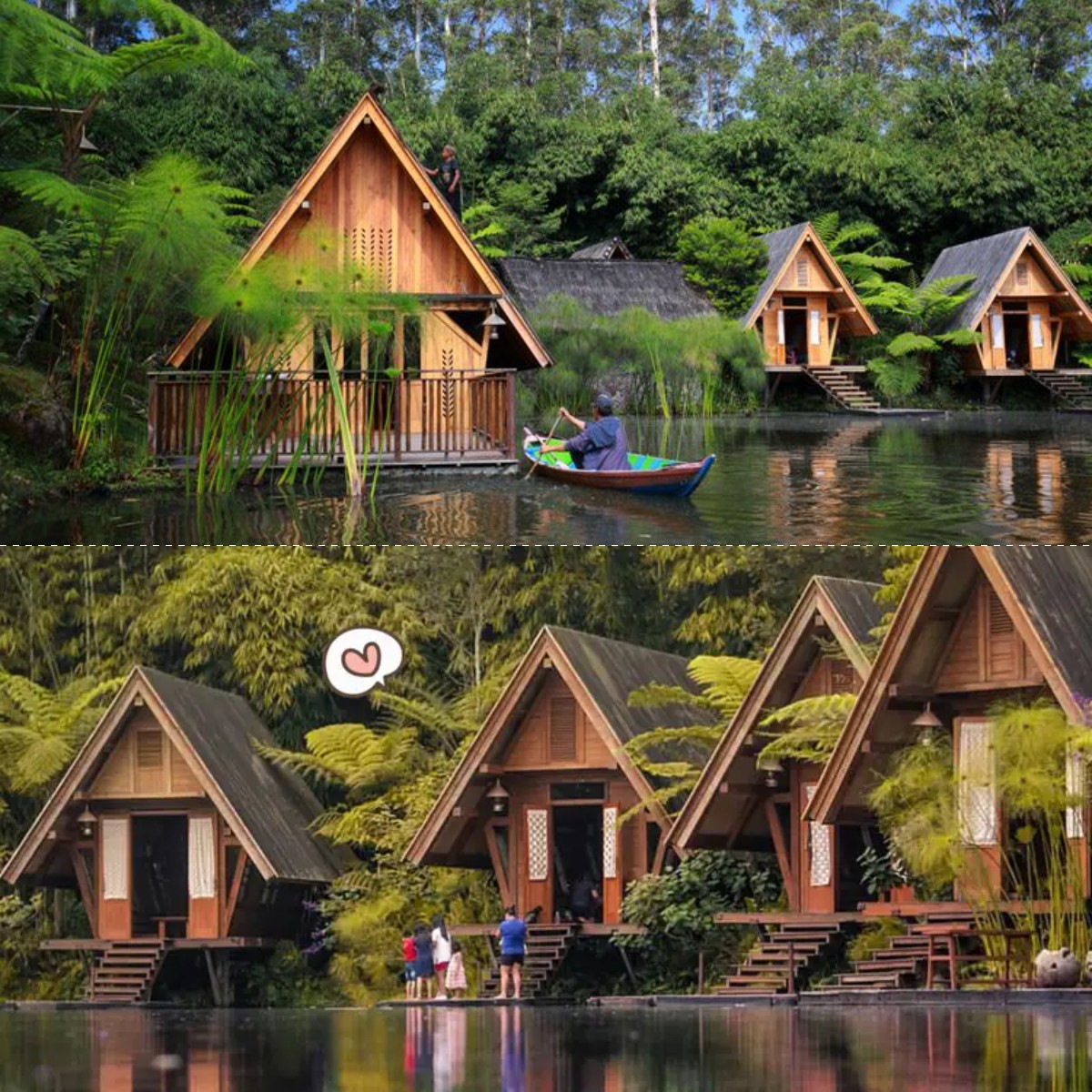 Cocok Untuk Dinikmati Saat Lebaran, Inilah Dusun Bambu Bandung yang Memukau!