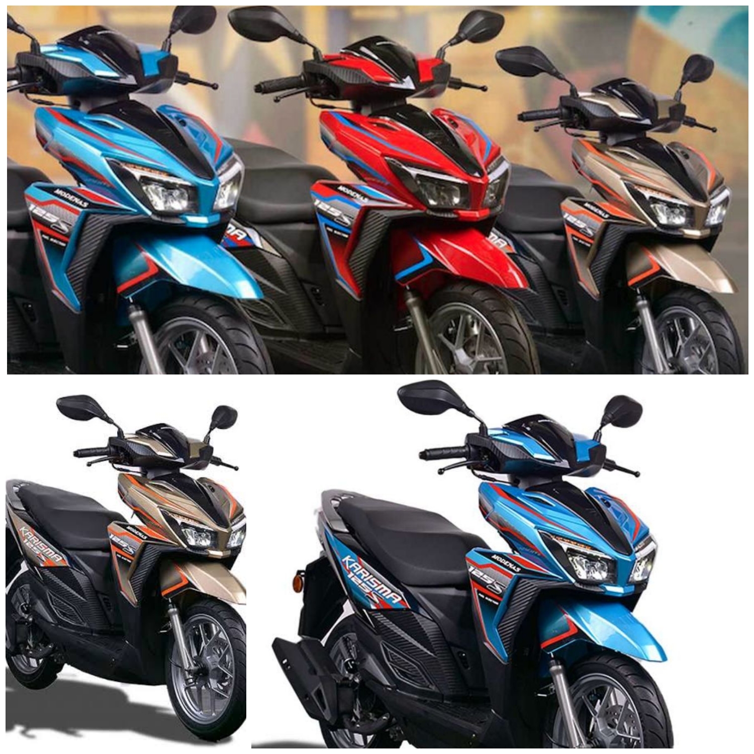 Muncul Tanpa Banyak Gembar-gembor! Honda Karisma 125 Matic Disebut Mirip Vario