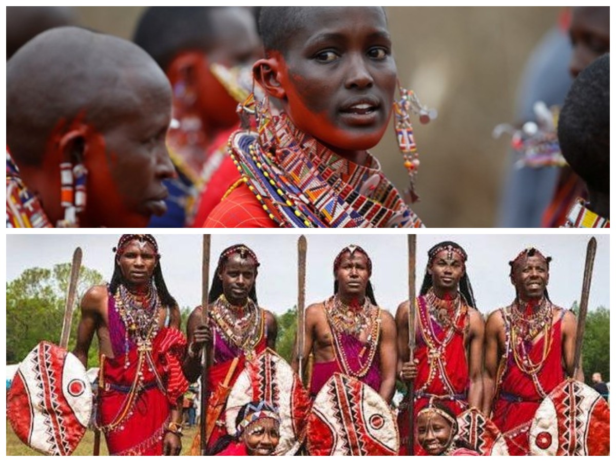 Keunikan Gaya Rambut Suku Maasai: Warna Merah Oker sebagai Lambang Kejantanan dan Identitas