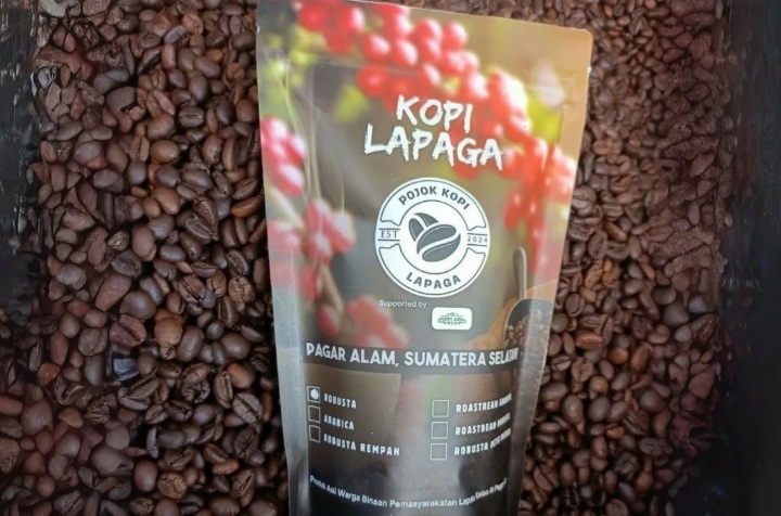 Resmi, Kopi Lapaga Lapas Pagar Alam Kantongi Sertifikat Hak Merek