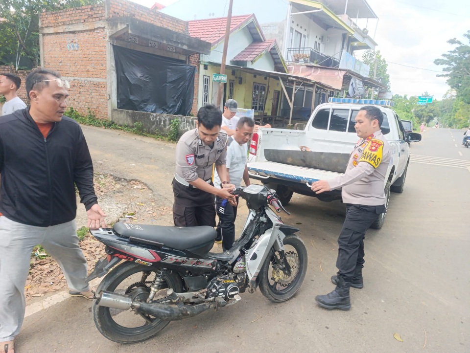 Meresahkan Warga, Polres Pagar Alam Gercep Bubarkan Balap Liar