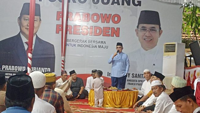 Eddy Santana Putra Deklarasikan Diri Siap Maju sebagai Calon Gubernur Sumatera Selatan 2024