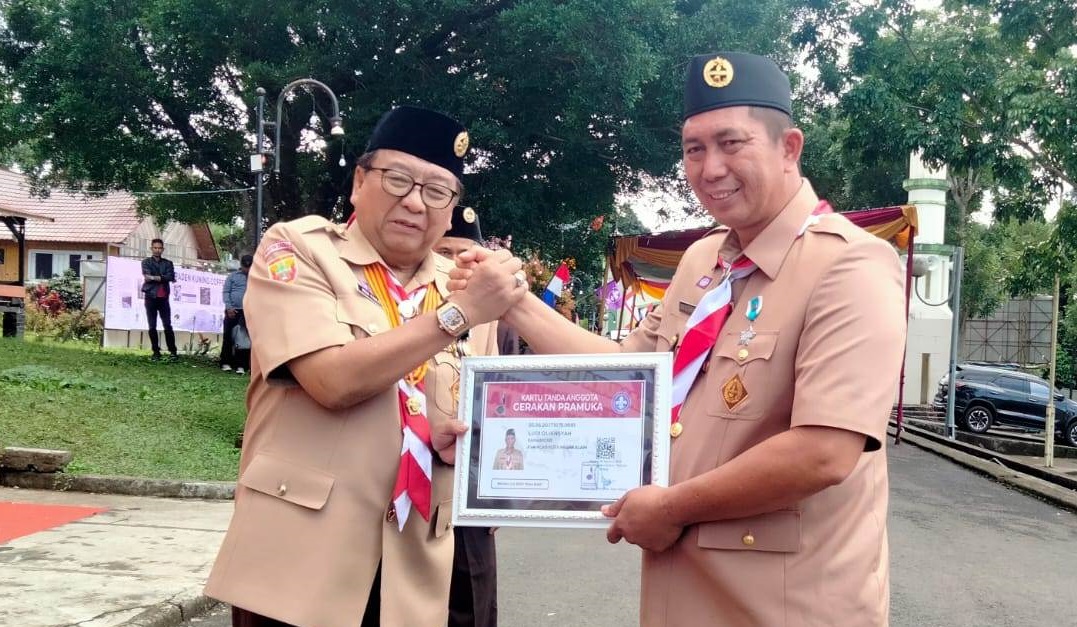 Emban Kamabicab Pramuka Pagar Alam 2025–2030, Walikota : Pramuka Garda Terdepan Keutuhan NKRI 