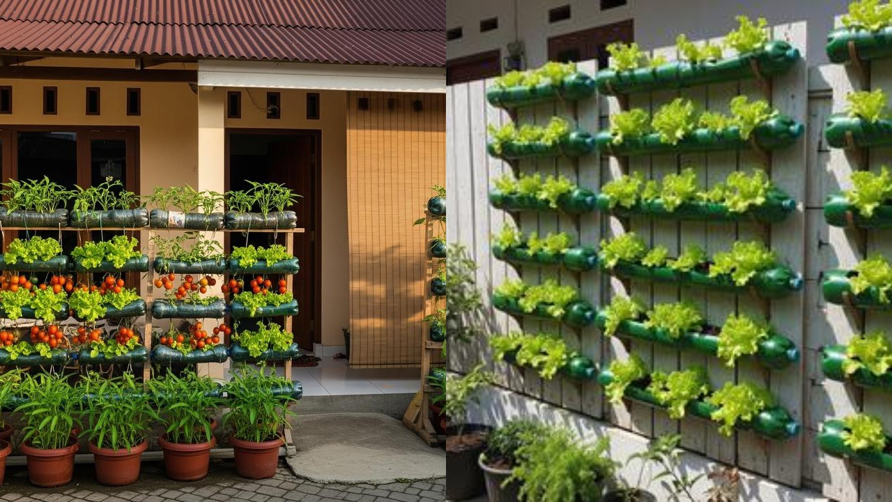Inspirasi Sayuran yang Bisa Ditanam di Botol Plastik Bekas untuk Hiasan Teras!