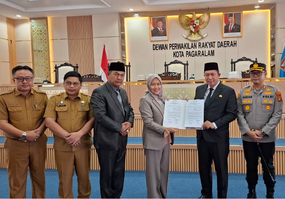 Kapolres Pagar Alam Hadiri Rapat Paripurna DPRD, Bahas LKPJ dan Pembangunan Daerah