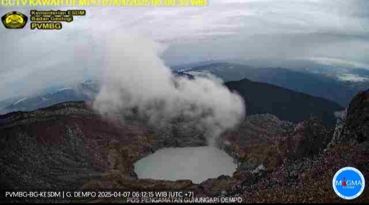 Merapi Dempo 2 Kali Hembusan, Pertanda Apa?﻿