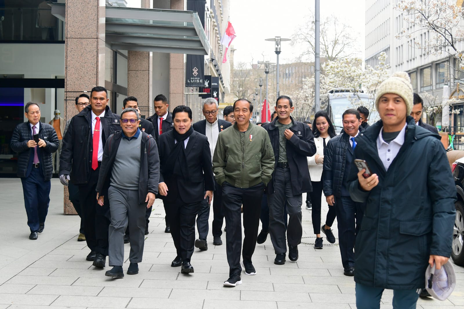 Hari Kedua di Hannover, Presiden Sapa Masyarakat Indonesia hingga Bertemu Kanselir Jerman
