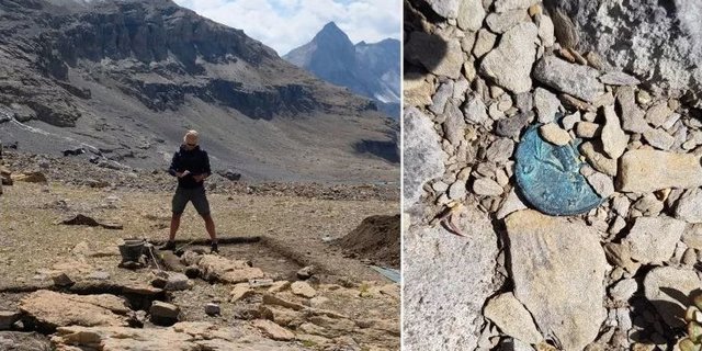  Waw! Pendaki Temukan Koin Kuno Ini Di Gunung Alpen, Apakah Berharga Miliaran?   